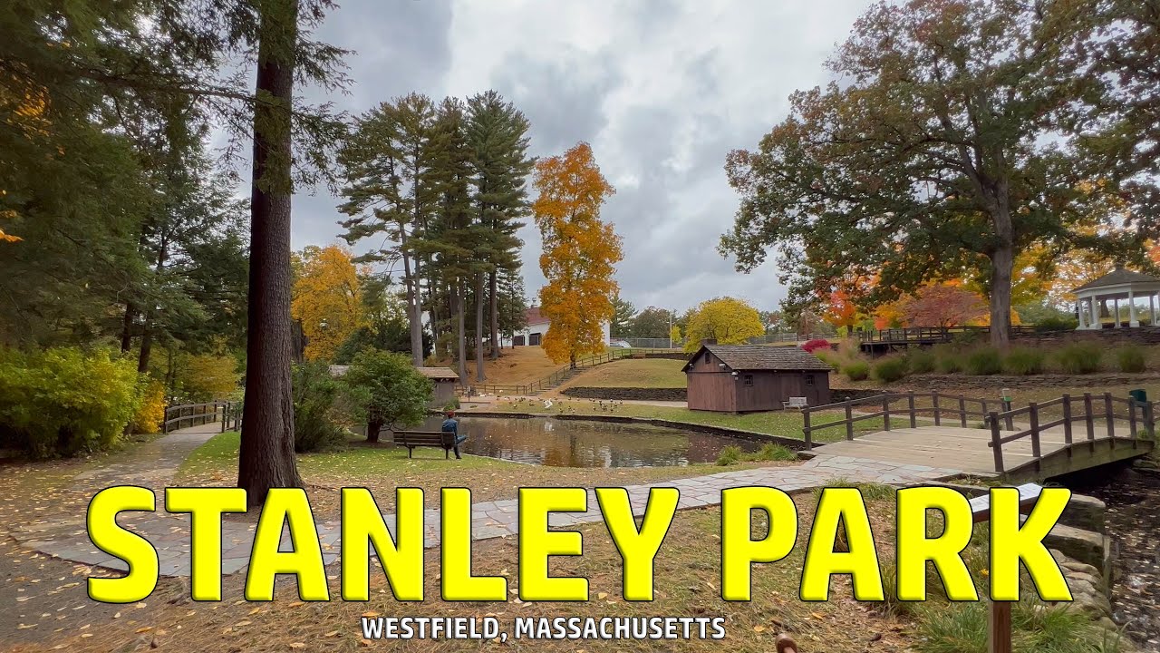 Stanley Park in Westfield, Massachusetts is a beautiful park that is open to the public for free.