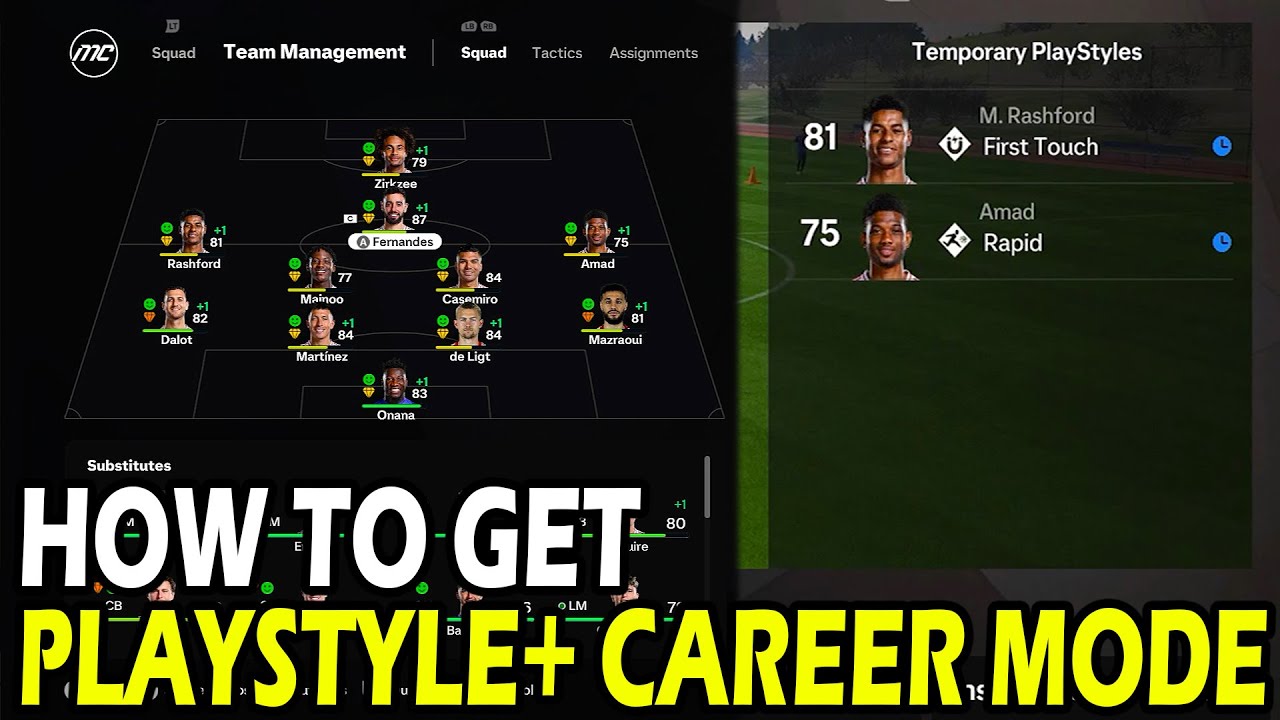 Как получить Playstyle Plus в режиме карьеры EA FC 25