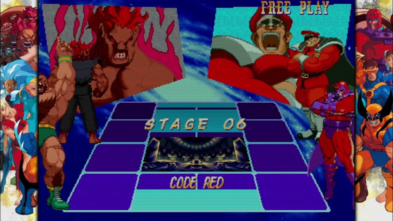 X-Men vs Street Fighter Akuma Zangief