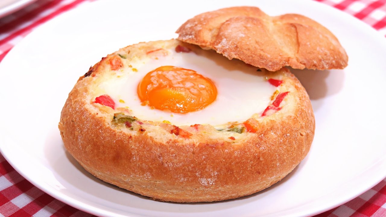 Pan Relleno al estilo Huevos Napoleón | Receta rápida y sencilla