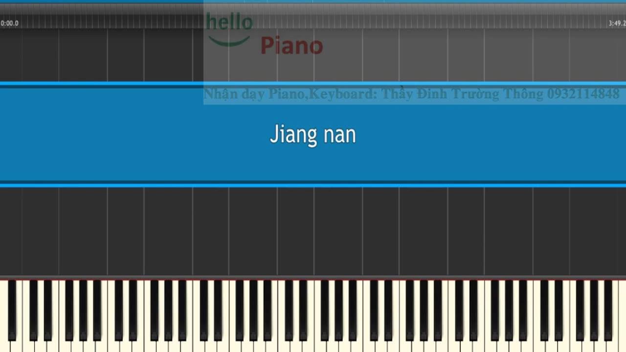 A beautiful song_Jiang Nan JJ Lin_ Piano Tutorial