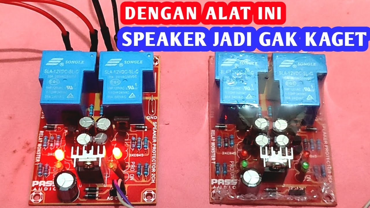 Cara Pasang Speaker Protektor Stereo Untuk Menghilangkan Bunyi Jeduk Di Speaker