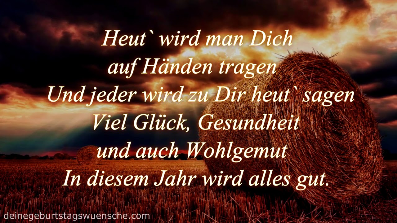Geburtstagsgrüße