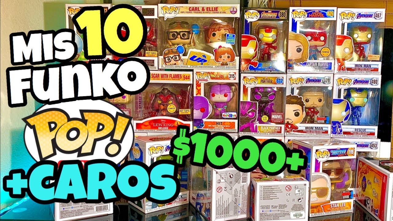 💰Los 10 Funko pop Mas CAROS de mi Colección!💰