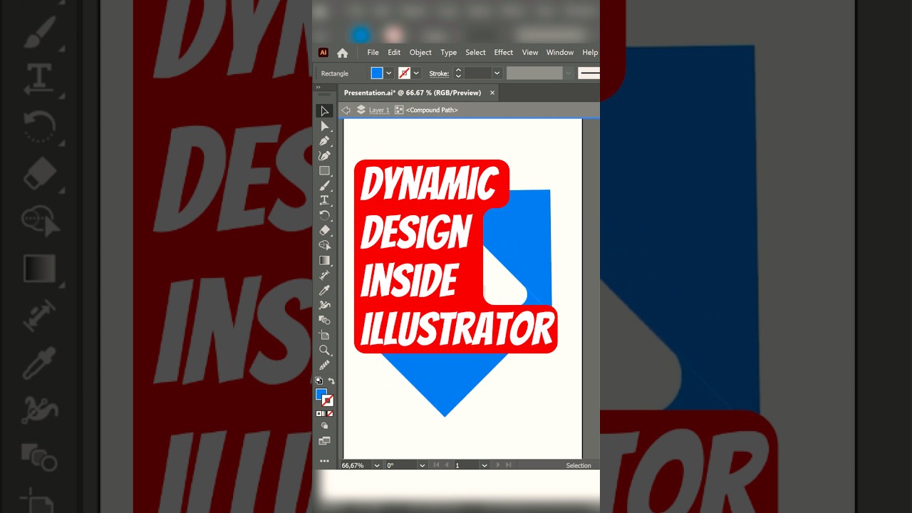 dynamic design inside illustrator #adobe #illustrator