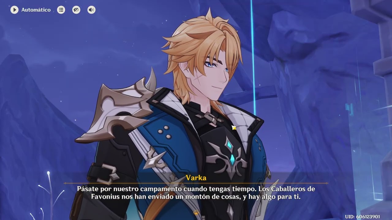 Genshin Impact V6.4: Anécdotas: Varka.