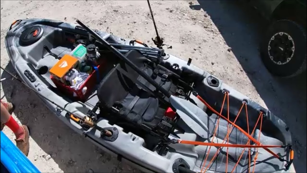 Fishing the PELICAN CATCH 100 KAYAK!