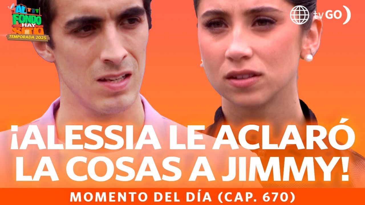 Al Fondo Hay Sitio 12: Jimmy insinuó que entre Alessia y Juan Pablo hay algo más (Capítulo n°670)