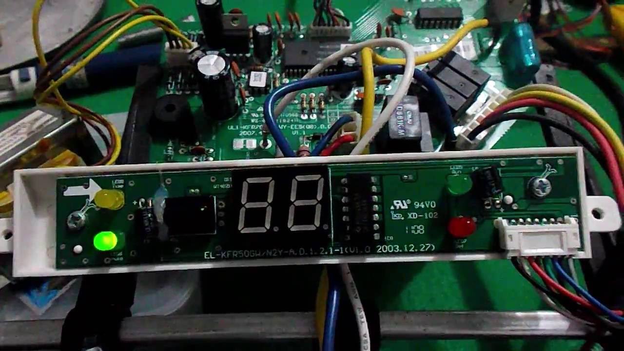 AR Condicionado Split com Luz AUTO Intermitente ! Conserto Eletrônico