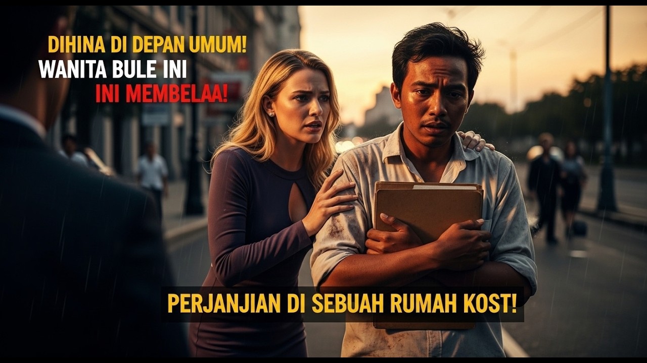 Semua Orang Menghina Pria Miskin Itu, Sampai Wanita Bule Ini Membelanya