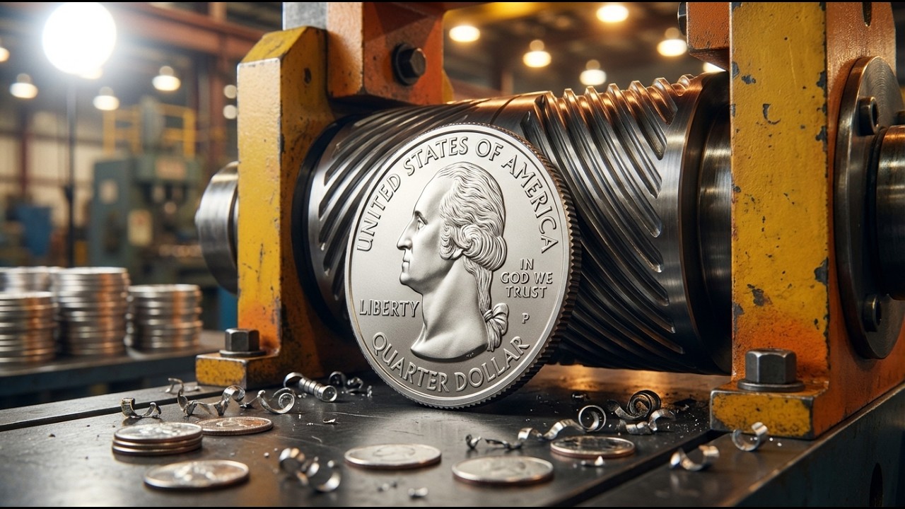 How Coins Are Made in the USA — Inside the US Mint Factory