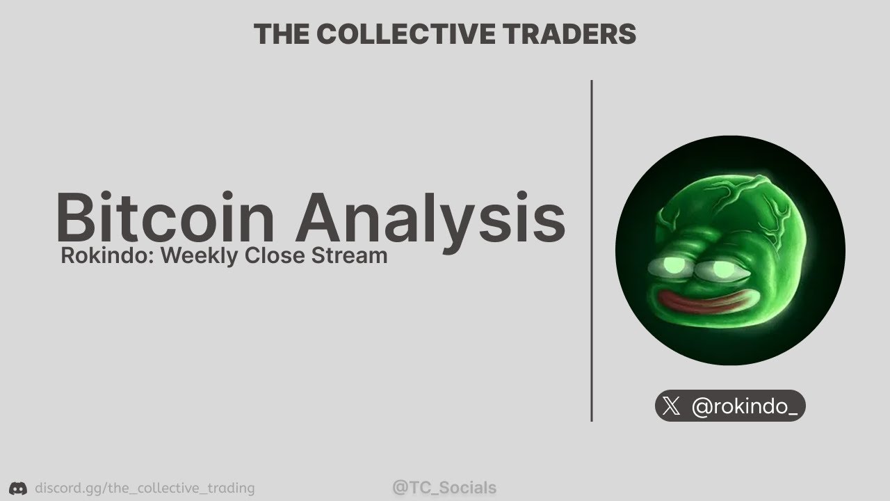 Rokindo: BTC Weekly Close Stream