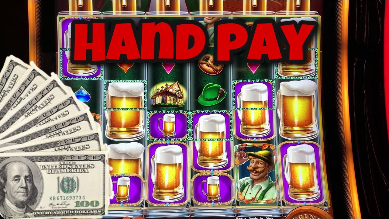 THE BEST TYPE OF HANDPAY | Heidi's Bier Haus Slot Machine
