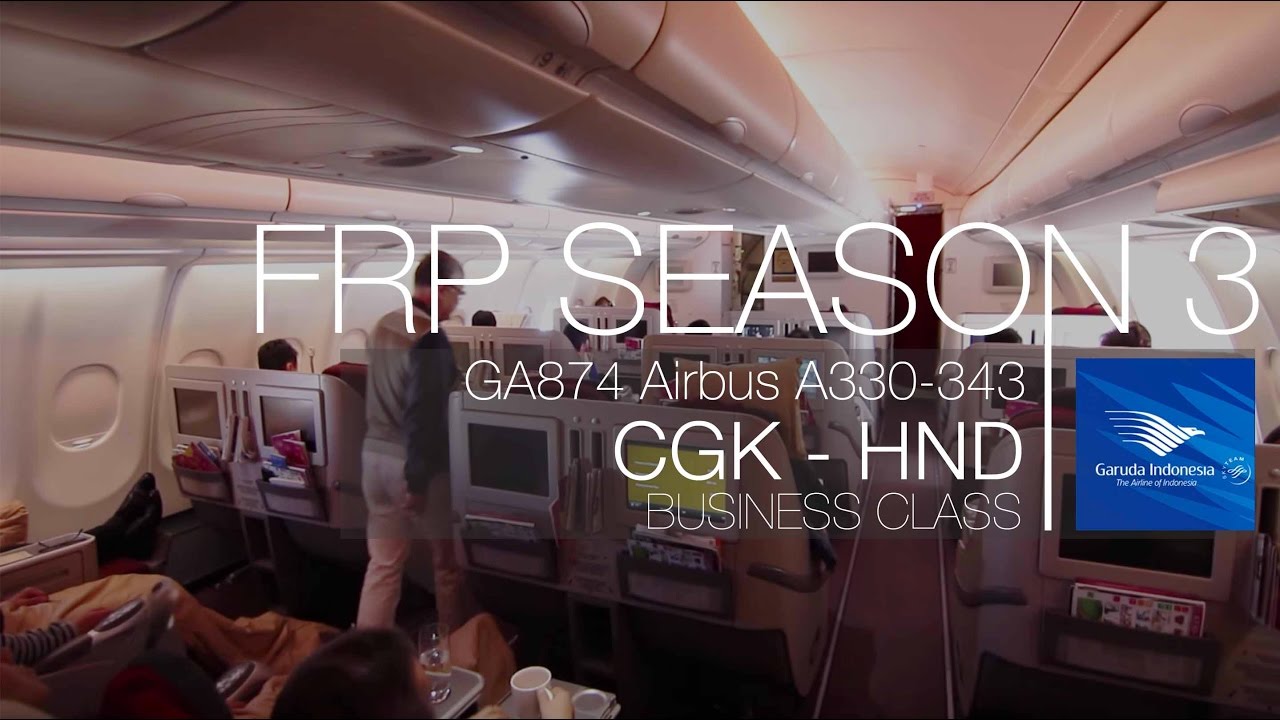 Garuda Indonesia Regional Business Class Experience | GA874 HND - CGK