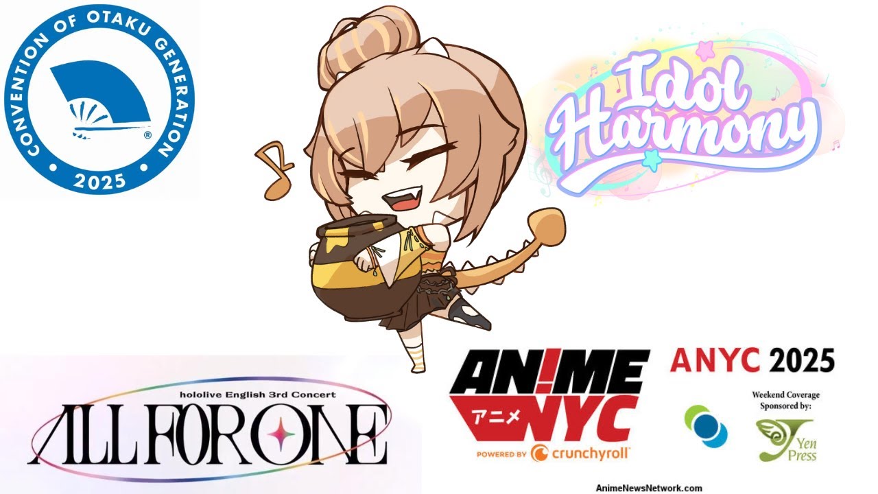 【Zatsudon】Honeysaur's Otakon 2025, OshiSpark Idol Harmony, ANYC 2025, Hololive All for One Recap!