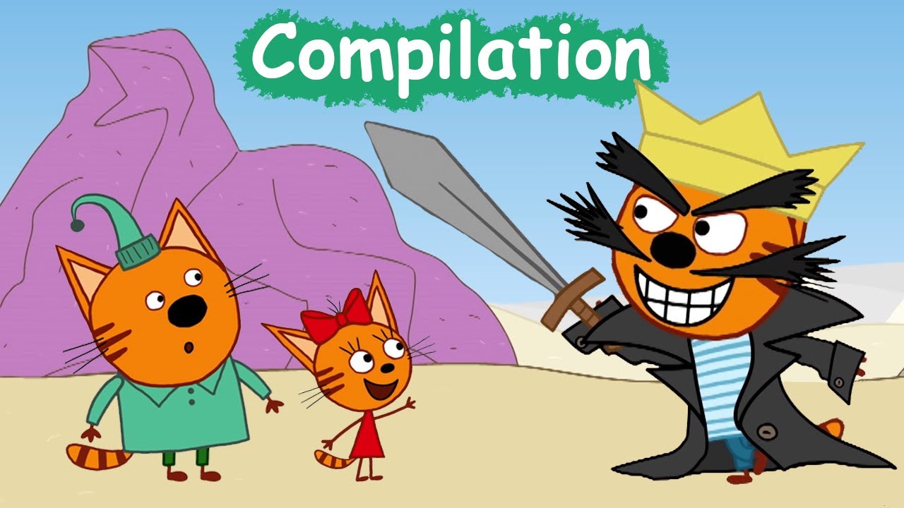 La Famille Chat | Compilation des épisodes | Dessins animés pour enfants