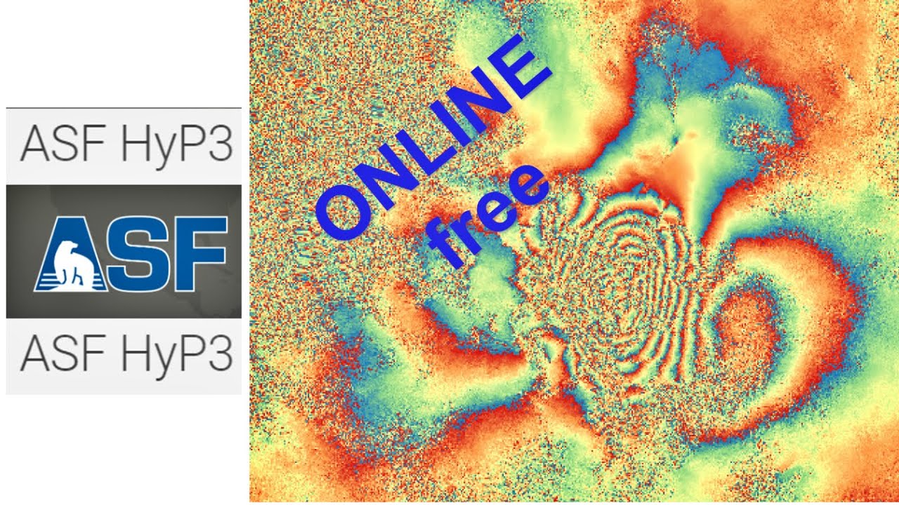 Interferometria SAR Online - HyP3 | DInSAR InSAR
