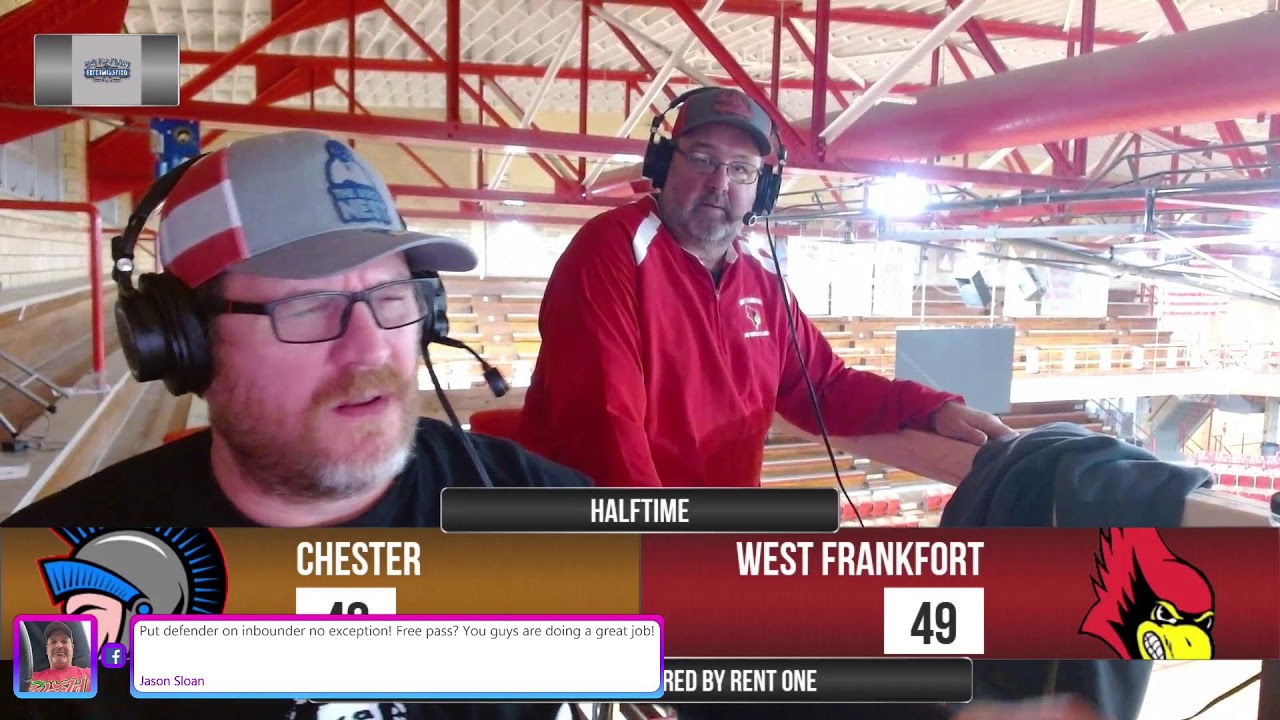 West Frankfort Redbird Basketball 