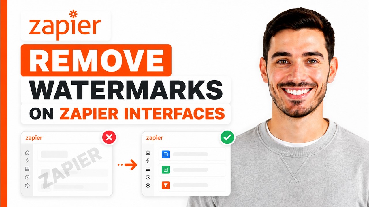 How To Remove Watermarks Using Zapier Interfaces (Full Guide)