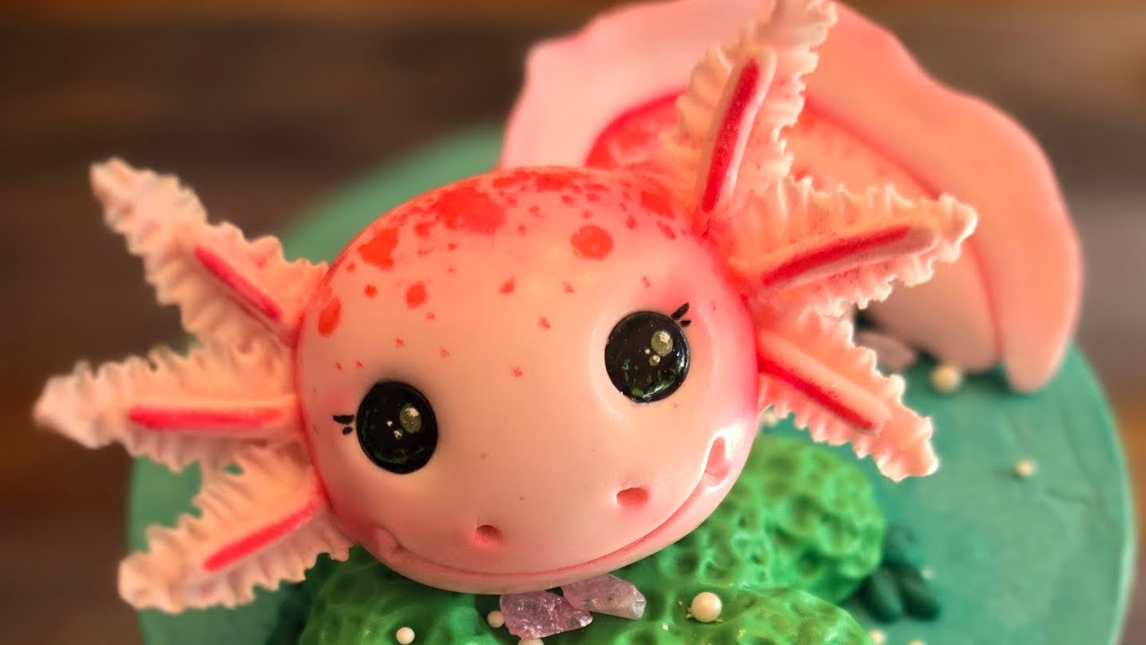 Make an edible axolotl with me!!