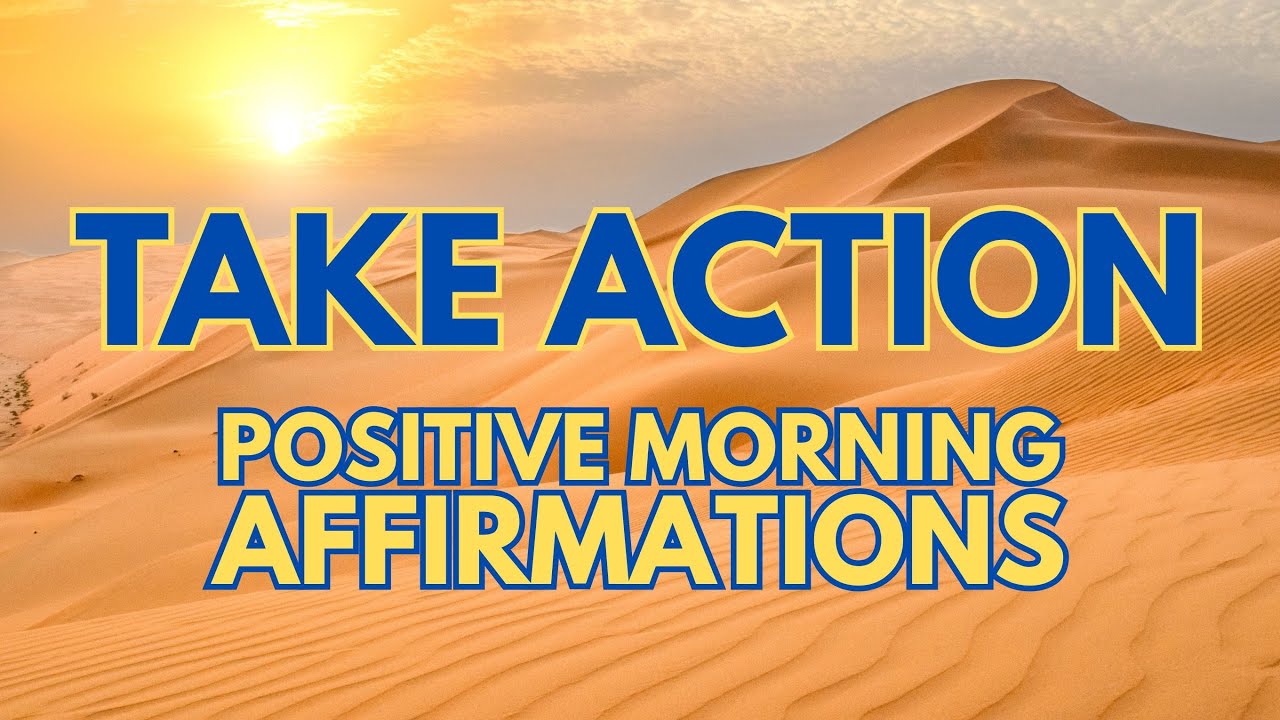 Positive MORNING GRATITUDE Affirmations ✨ TAKE ACTION ✨