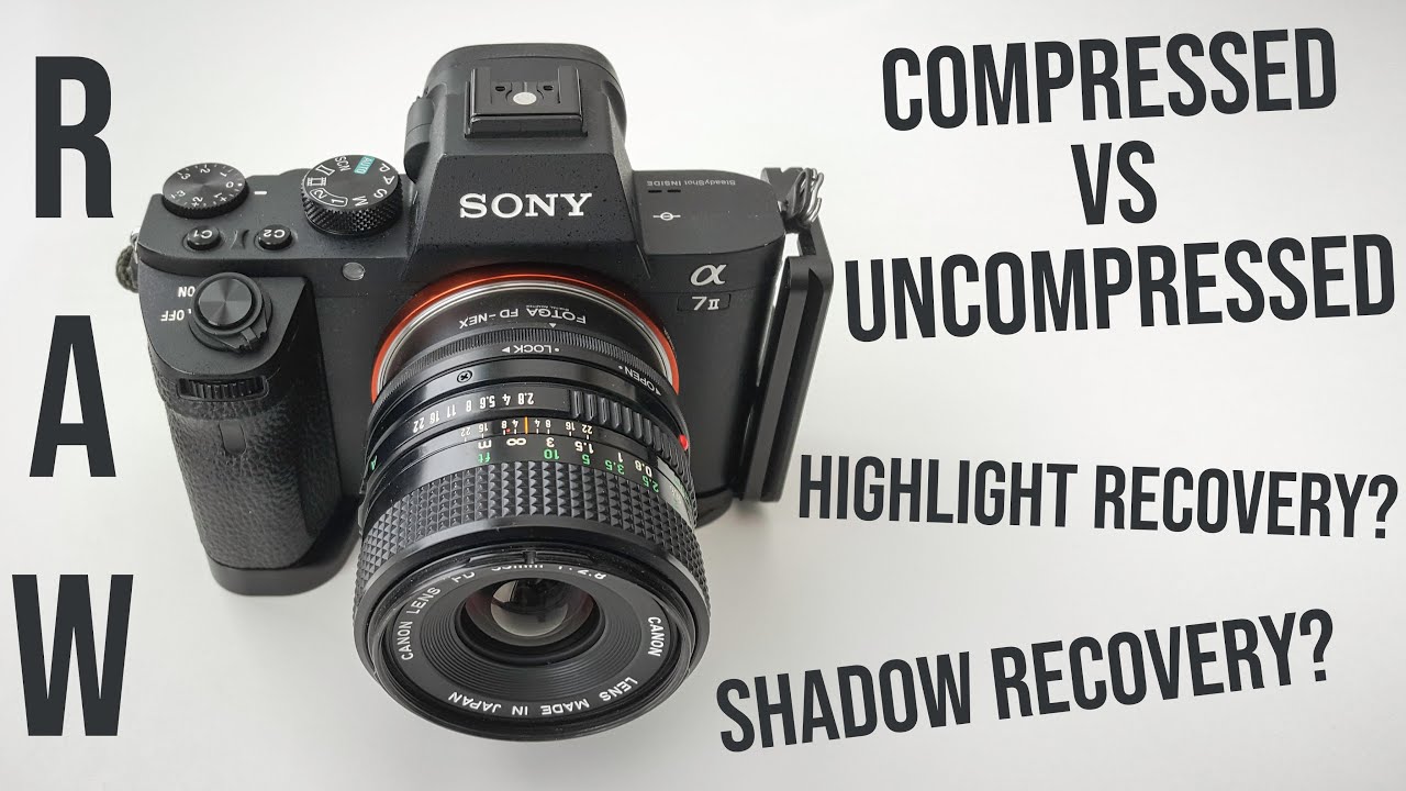 Sony RAW File Comparison - 14bit Compressed vs 14bit Uncompressed (Shadow/Highlight Recovery Tests)