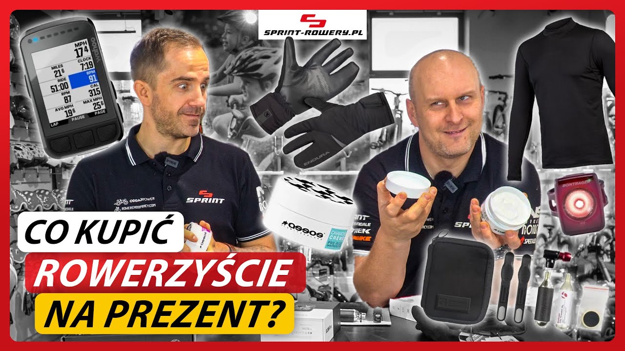 Rowerowe pomysły na prezent - by filigranowi zawodnicy 🧌