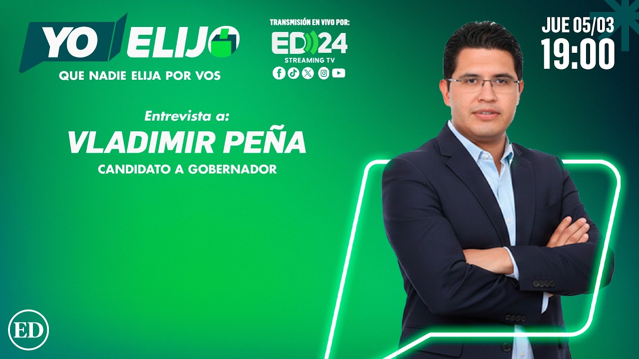 #YoElijoVIVO | ¨Entrevista a Vladimir Peña, candidato a Gobernador¨