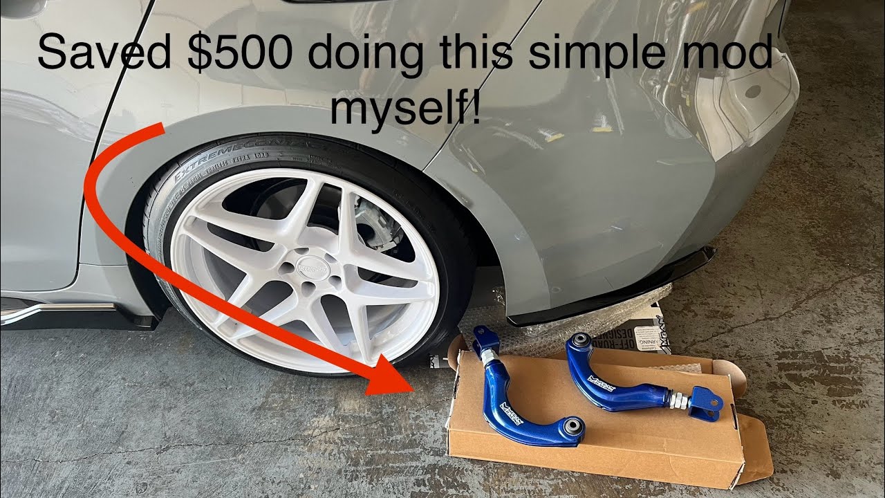 E210 Corolla Camber Arm In-Depth Install Guide [Megan Racing/Godspeed] on my Corolla APEX