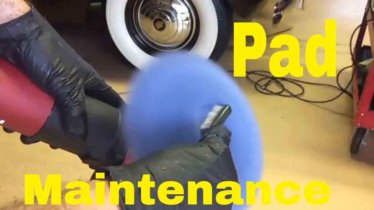 CHEAP, FAST and EASY ways to clean and maintain your wool, microfiber or foam polishing pads!!!