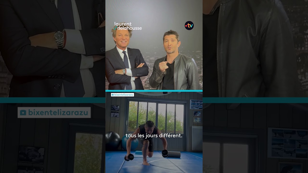 La routine sportive de Ahmed Sylla et de Bixente Lizarazu #sport #routine #humour