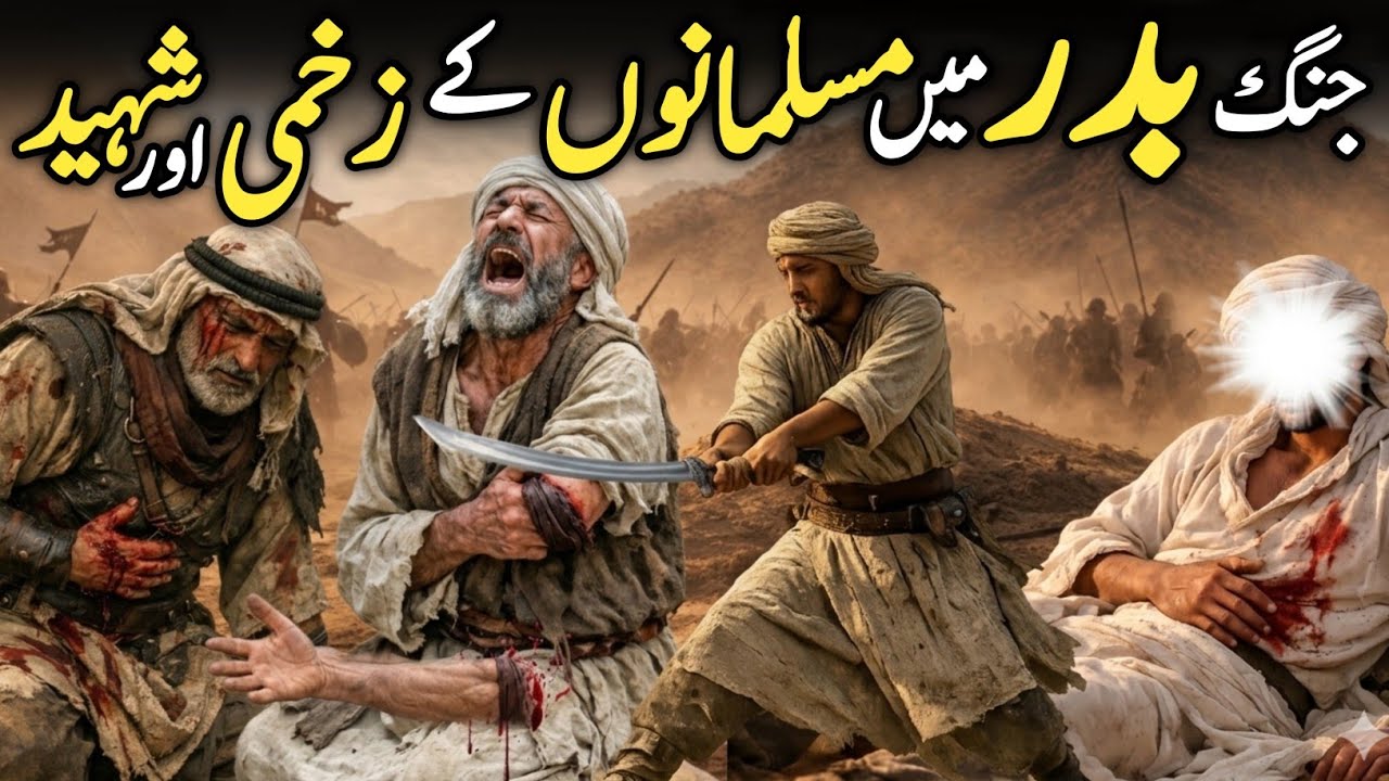 Gazwa e Badar Ka Waqiya | The First Battle of Islam | Badar K Zakhmi Aur Shaheed | Daniyal Voice