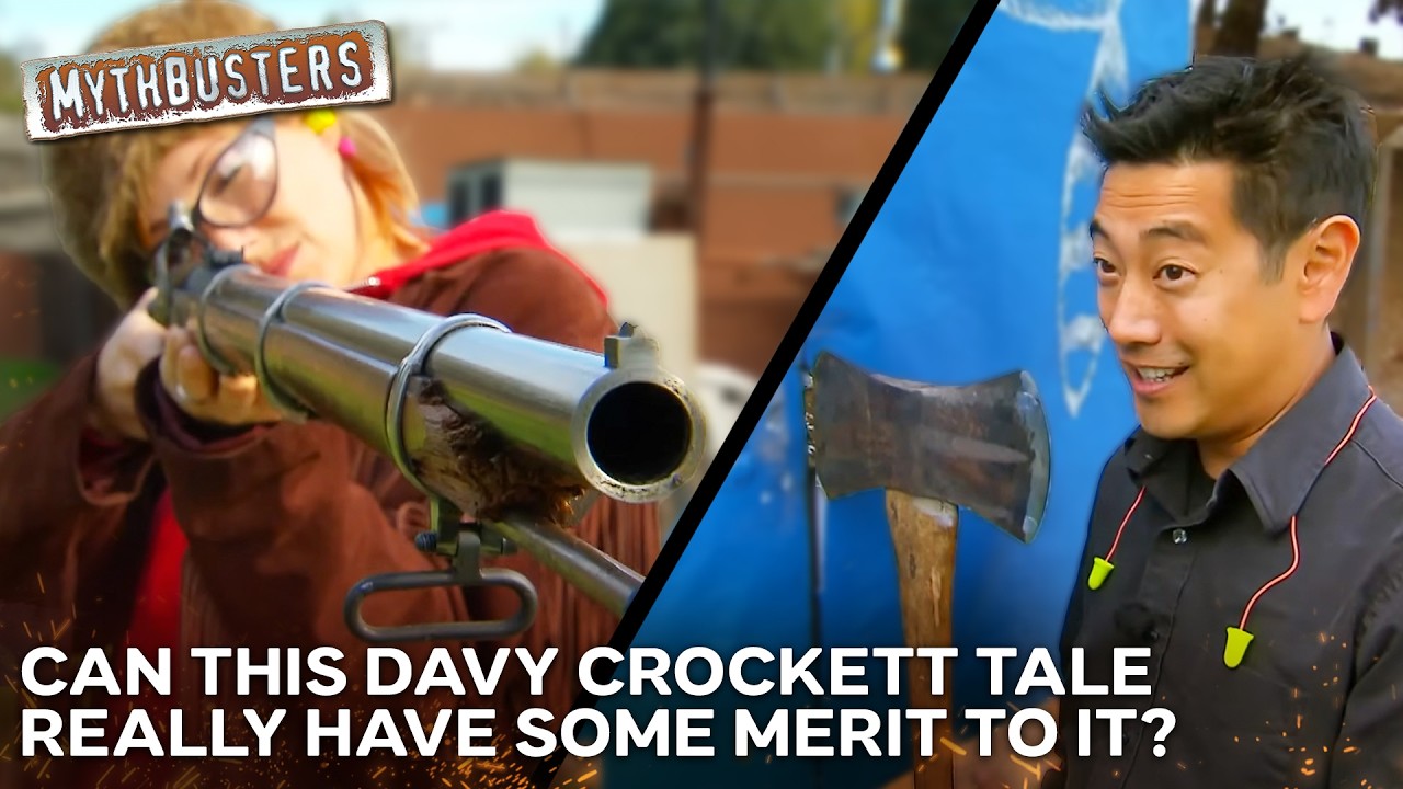 Can A Bullet Really Split On An Axe Blade? | MythBusters