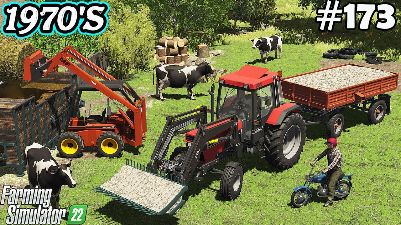 1970'S. Last BIG CHALLENGE. Farming Simulator 22. FS 22. Timelapse. E173