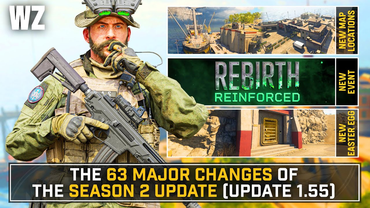 The WARZONE SEASON 2 RELOADED Update Was Actually Massive... (63 Big Changes of Update 1.55)
