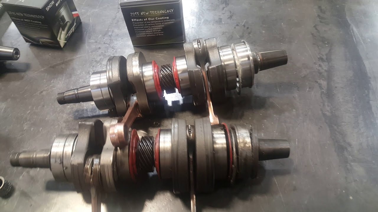 Let's talk Skidoo crankshafts 800 ho vs 800r ptec etec differences