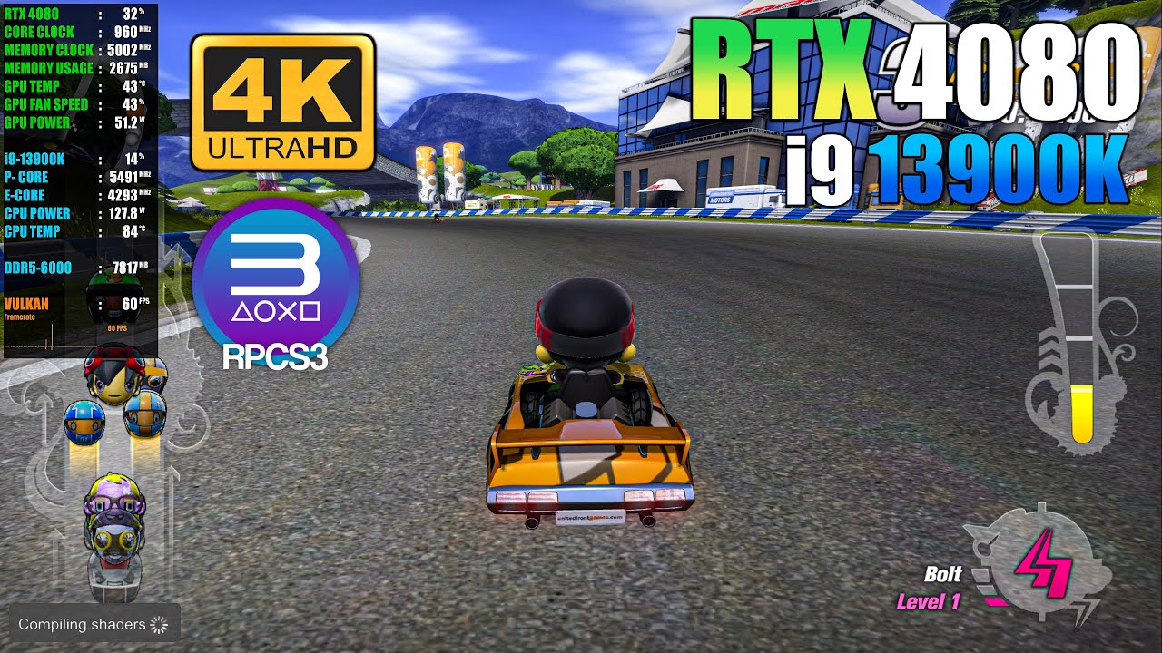 ModNation Racers PC Gameplay | RPCS3 Emulator | Fully Playable✔️ | RTX 4080 | i9 13900K | 4K 60FPS