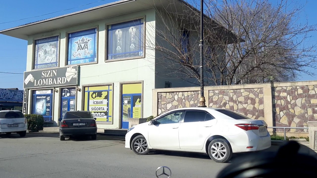 Goycay Seher Bazar Qarsisi ,ve Avtomobillerin Hereketi ve Musahidesi