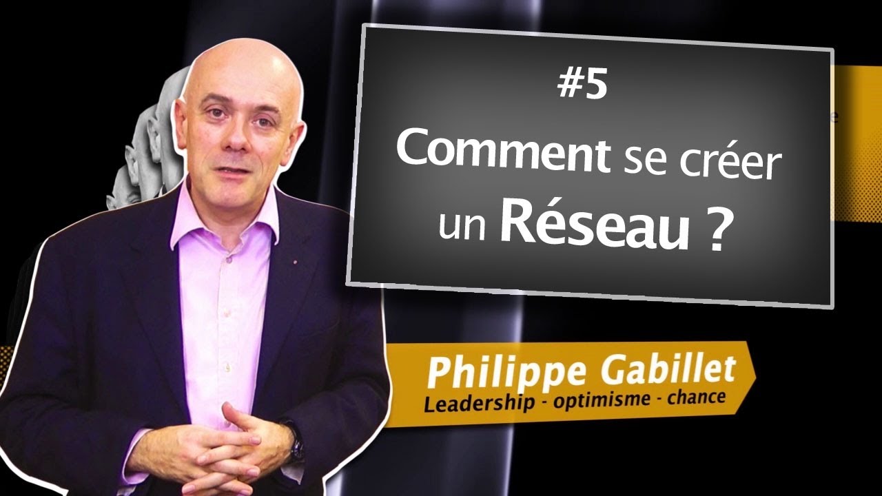 Comment se cr&eacute;er un r&eacute;seau ?  Philippe Gabilliet