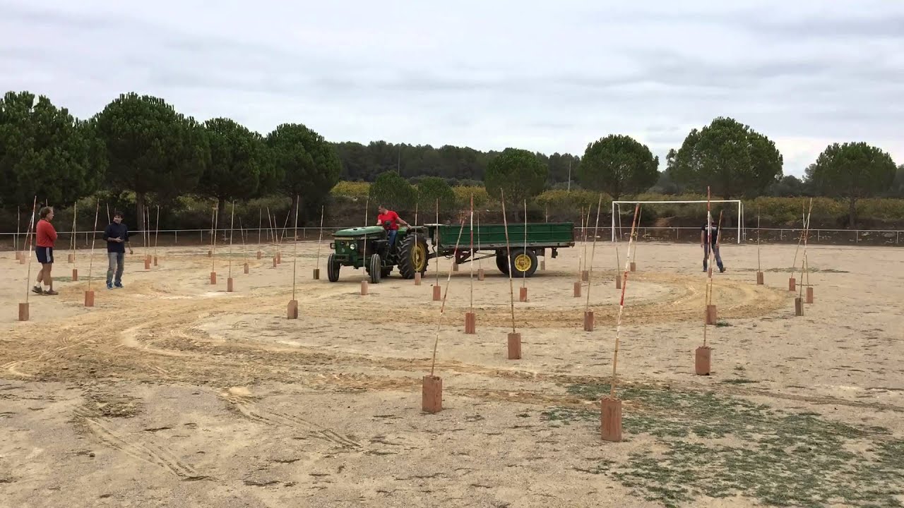 Time-lapse Gimcana de tractors L'Arbo&ccedil;ar