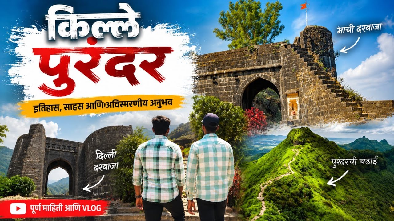 | किल्ले पुरंदर l Purandar Fort 🚩l Vlog 9 l #The RoVam Diaries l