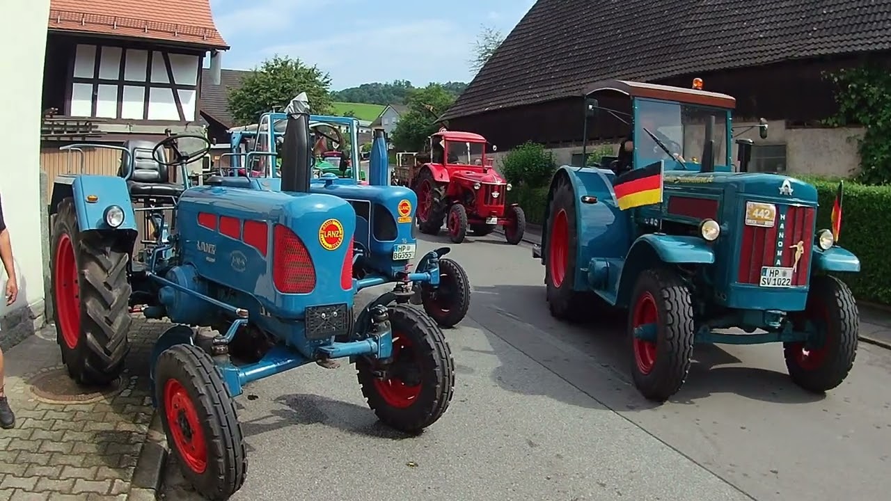 9. Bulldog und Schleppertreffen in Schlierbach