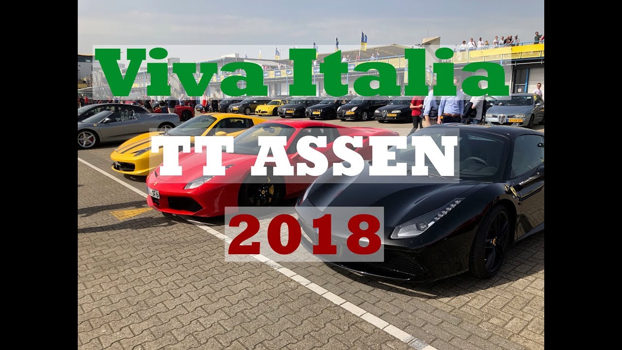 Viva Italia 2018 Assen in 4K (prachtige beelden + realistisch geluid)