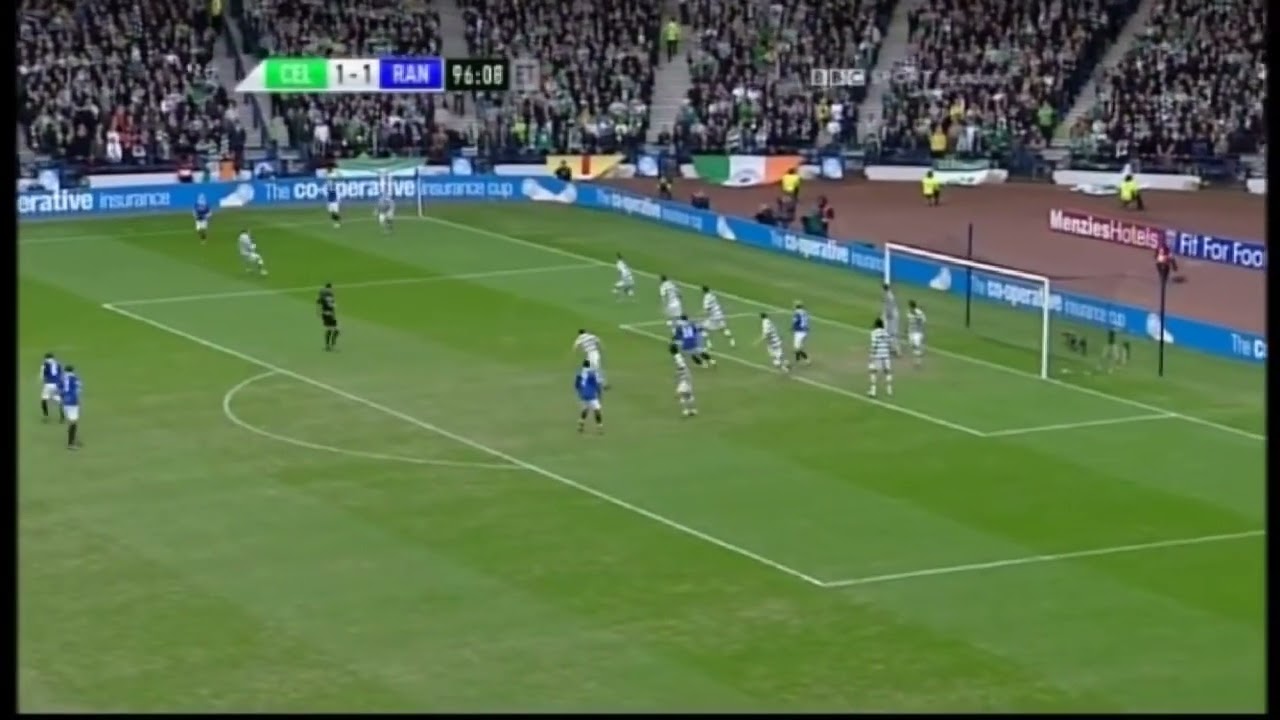 Fraser Forster RIDICULOUS SAVE - Scottish Cup Final