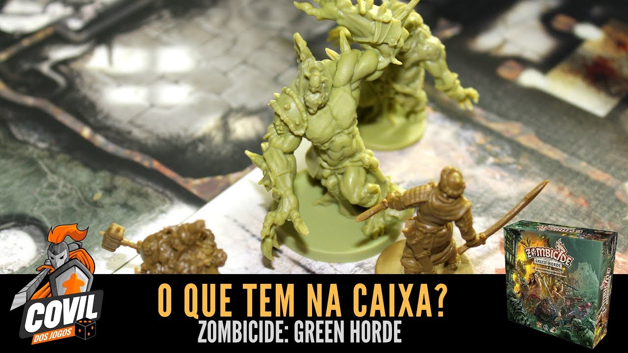 Covil dos Jogos - O Que Tem na Caixa? Zombicide: Green Horde
