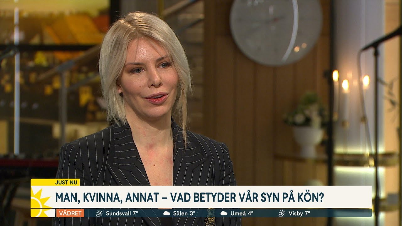 Kajsa Ekis Ekman ifrågasätter nya sätt att se på kön i ny bok - Nyhetsmorgon (TV4)