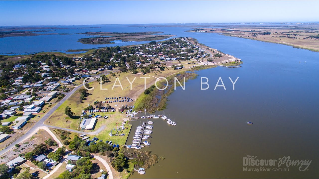 Murray River Bird aerial video - Clayton Bay - Discover Murray River