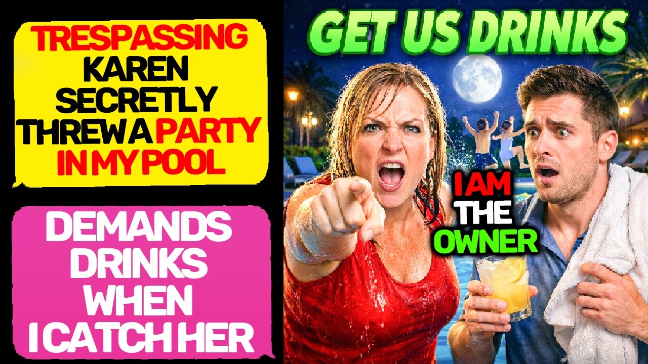 Entitled Karen Broke Into My Airbnb Pool&hellip; Then Demanded Drinks for Her Kids | EP