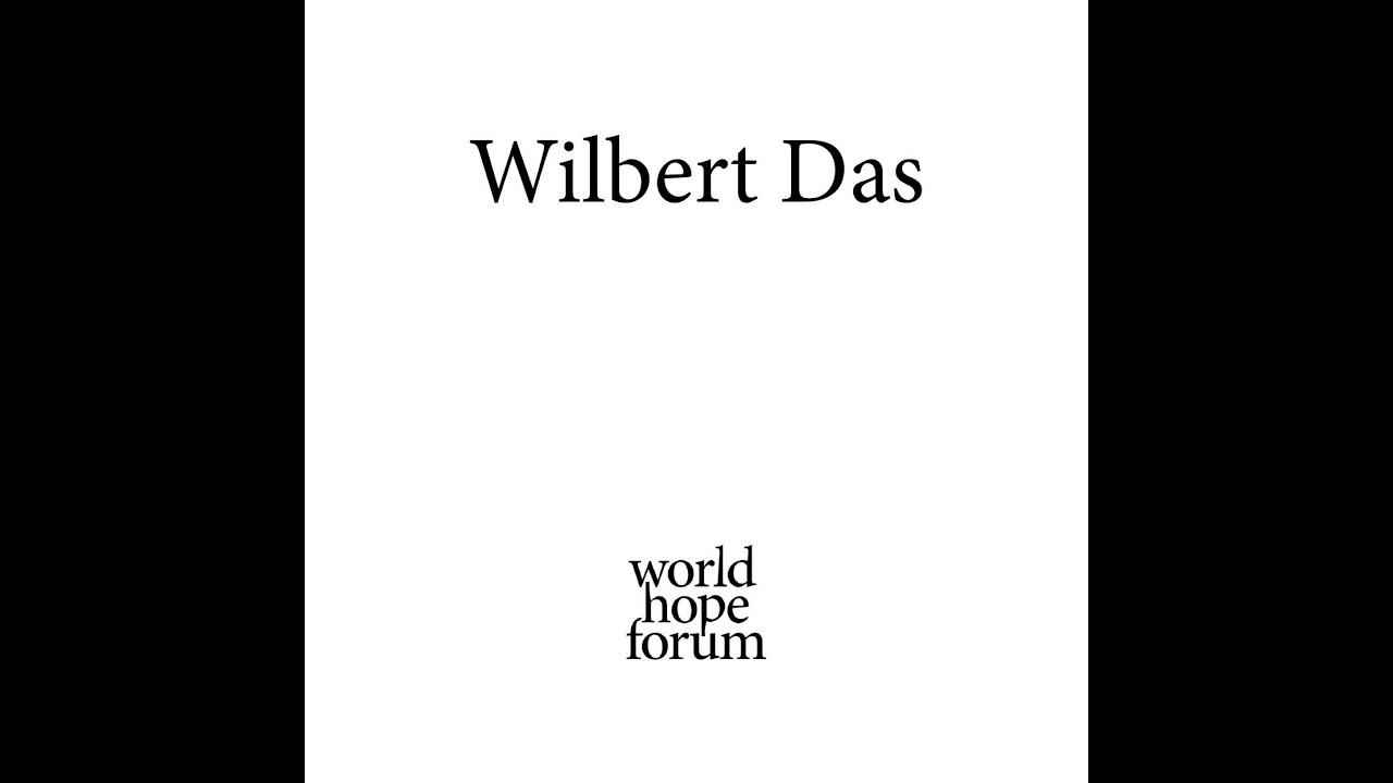 Wilbert Das at the World Hope Forum Brazil - Enchanted Garden