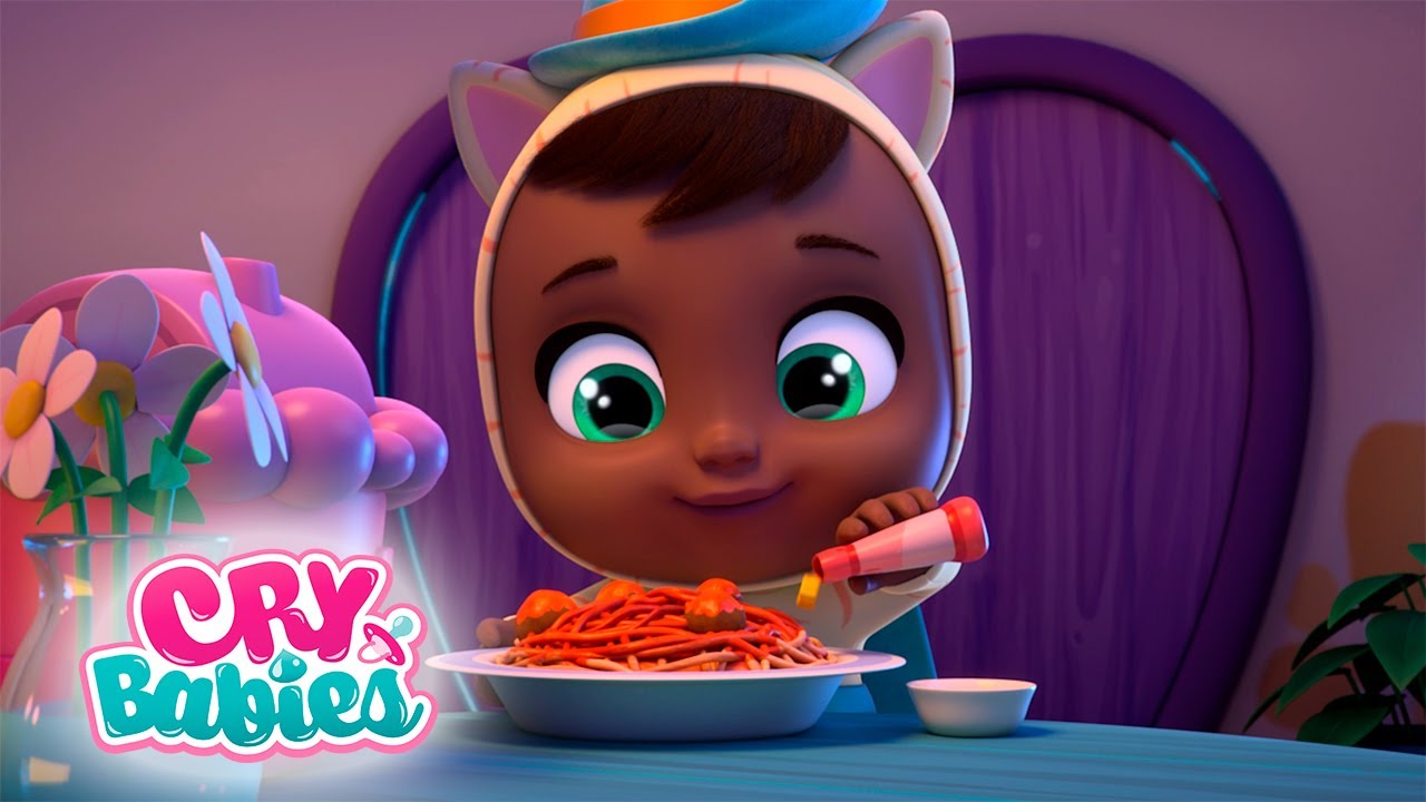 Ma Spagetti ebédre 🍝 CRY BABIES 💧 MAGIC TEARS 💕 Teljes Epizódok 🌈 Rajzfilmek MAGYAR
